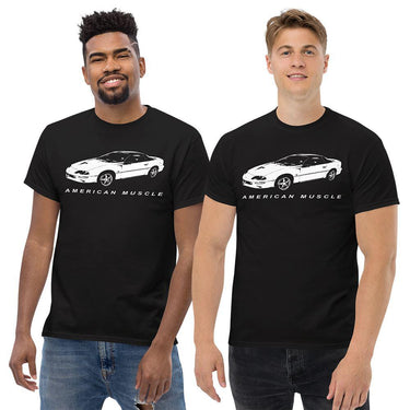 Men Wearing a 4th Gen Camaro SS T-Shirt From Aggressive Thread